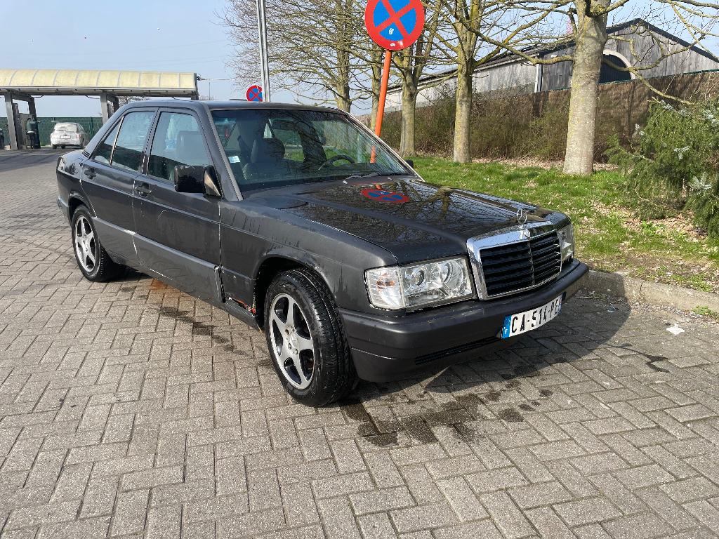 Mercedes 190d 2.5, Cuir, Achat, Climatisation automatique, Série 190