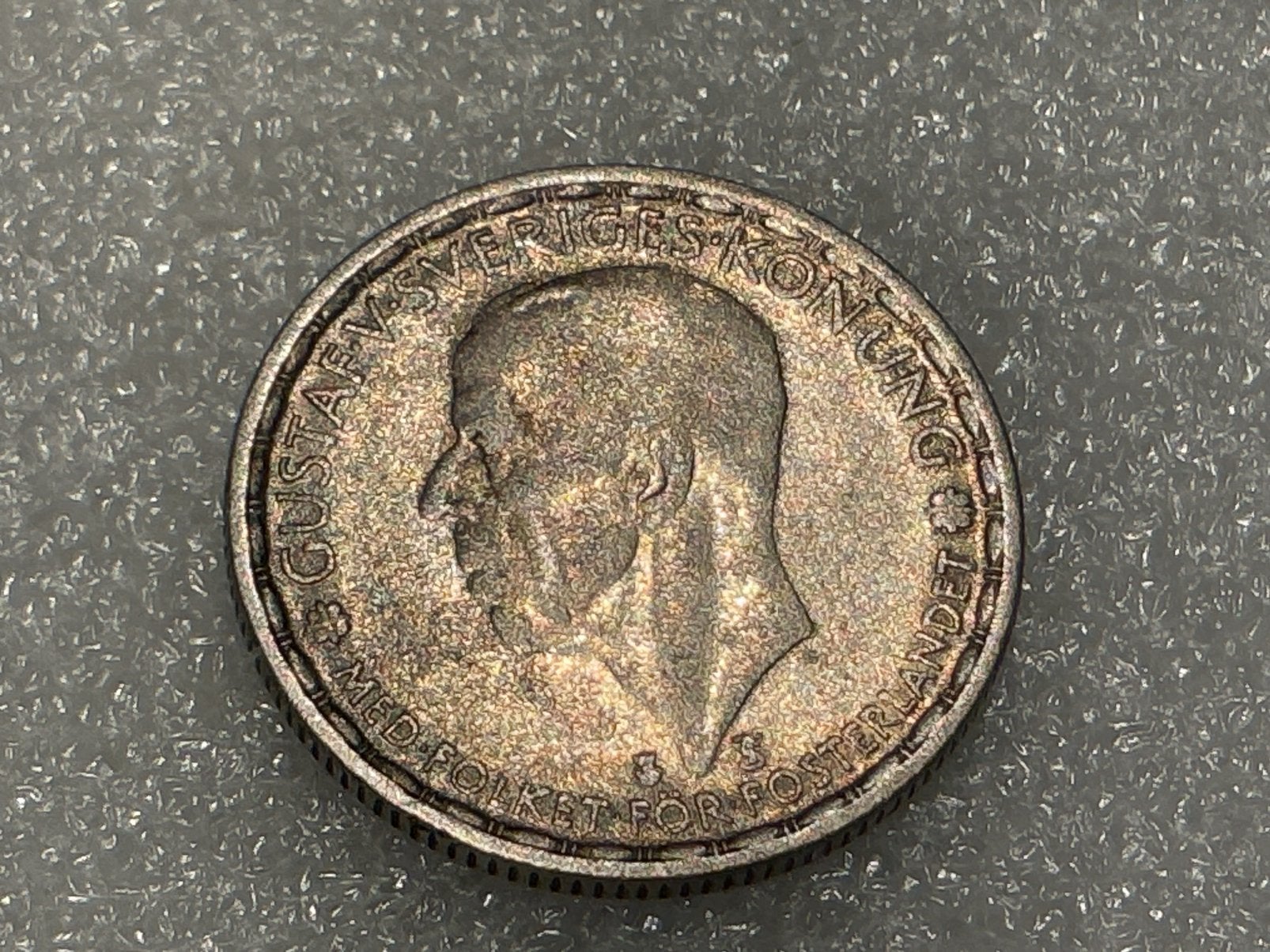 Zweden 1 kroon 1948 zilver, Ophalen of Verzenden, Zilver