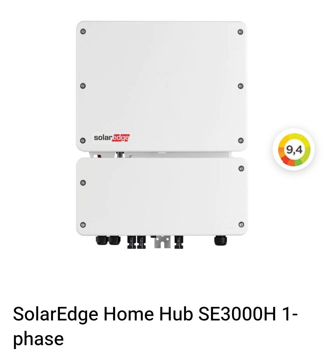 Solar Edge omvormer NIEUW, Enlèvement