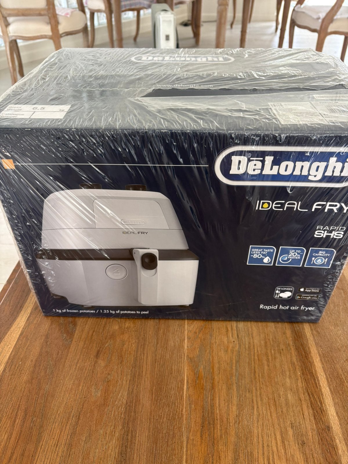 De'Longhi iDealFry Airfryer - Nieuw in doos, Ophalen of Verzenden, Nieuw