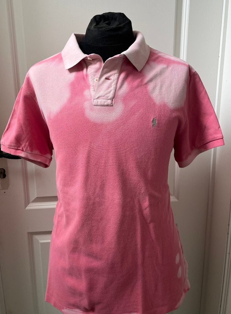 Polo Ralph Lauren XL Tie Dye Roze – Custom Fit – Origineel, Kleding | Heren, Maat 56/58 (XL), Ophalen of Verzenden, Polo Ralph Lauren