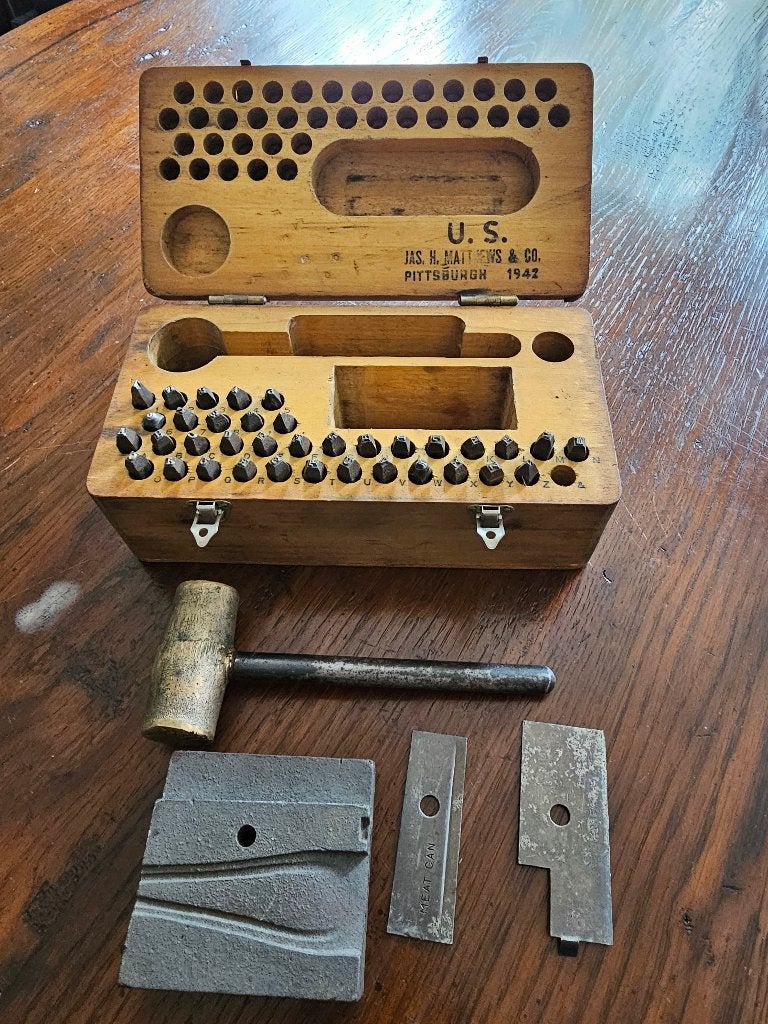 Stempel gereedschap, Antiek en Kunst, Ophalen
