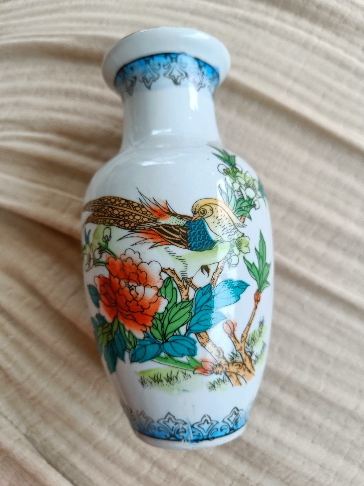 chinese kleine vaas porselein, Antiek en Kunst, Ophalen