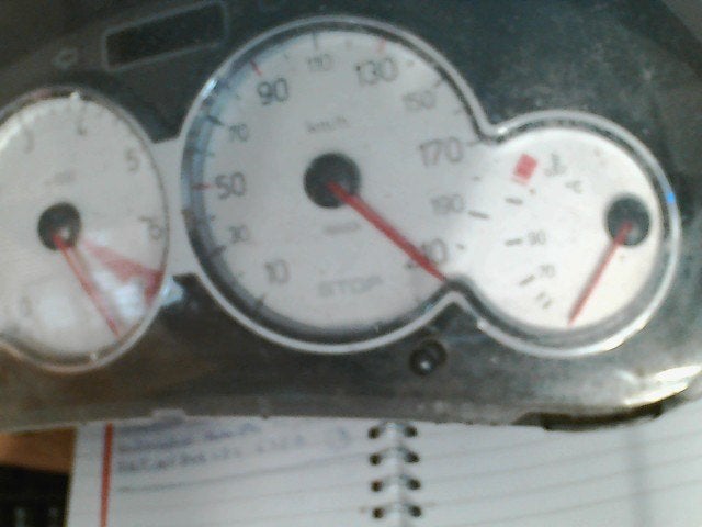 Compteur Peugeot 206 9655976380  (551), Enlèvement, Utilisé, Peugeot