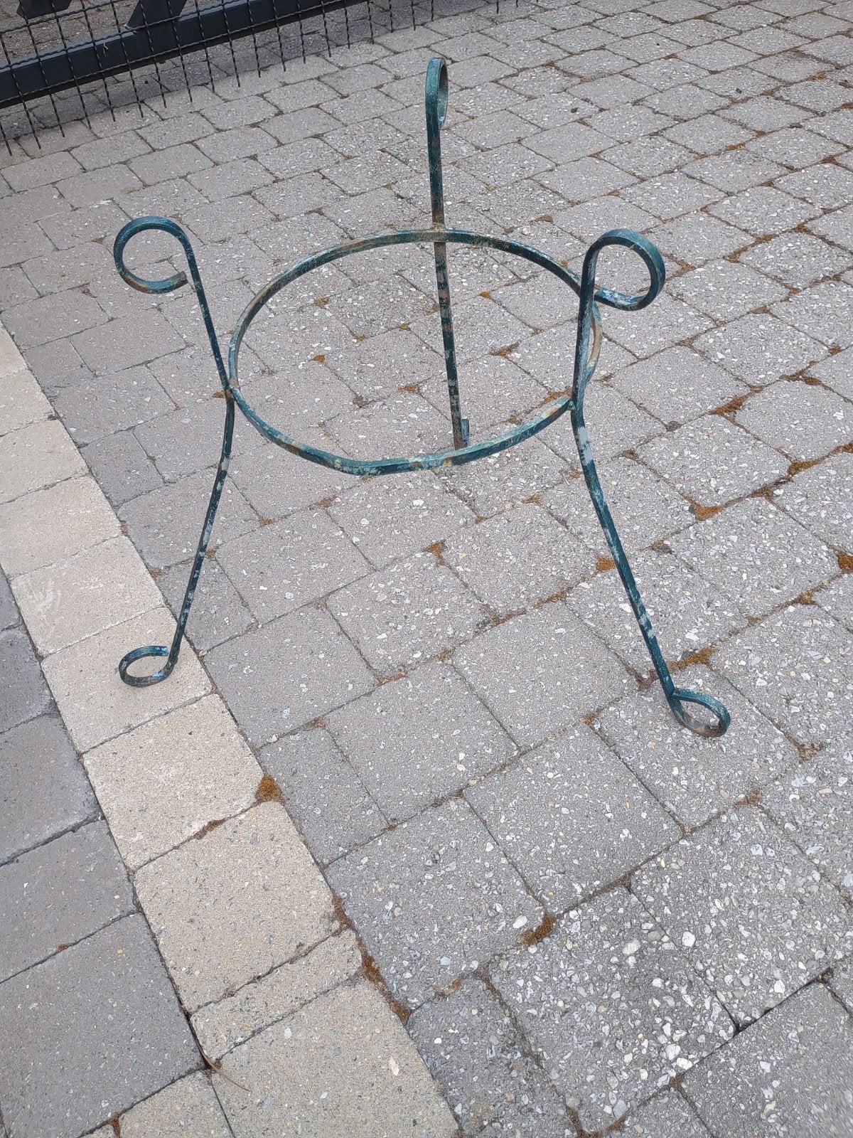 support en métal pour plante ou pot de fleurs, Jardin & Terrasse, Bacs à fleurs & Jardinières, Enlèvement, Métal