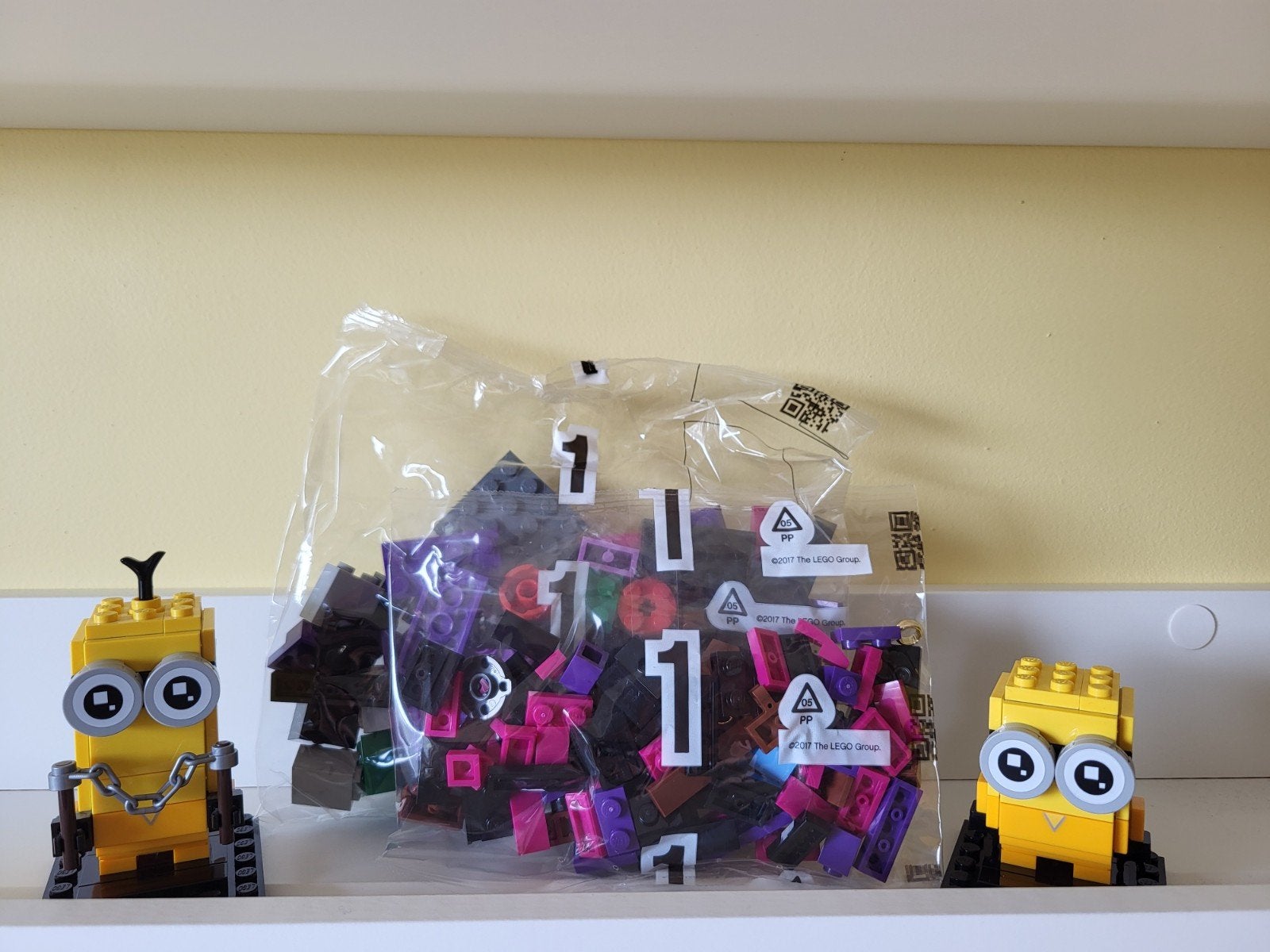 Lego Brickheadz Minions 40421, Belle, Kevin, bob, BrickHeadz, Lego, Ophalen of Verzenden, Zo goed als nieuw