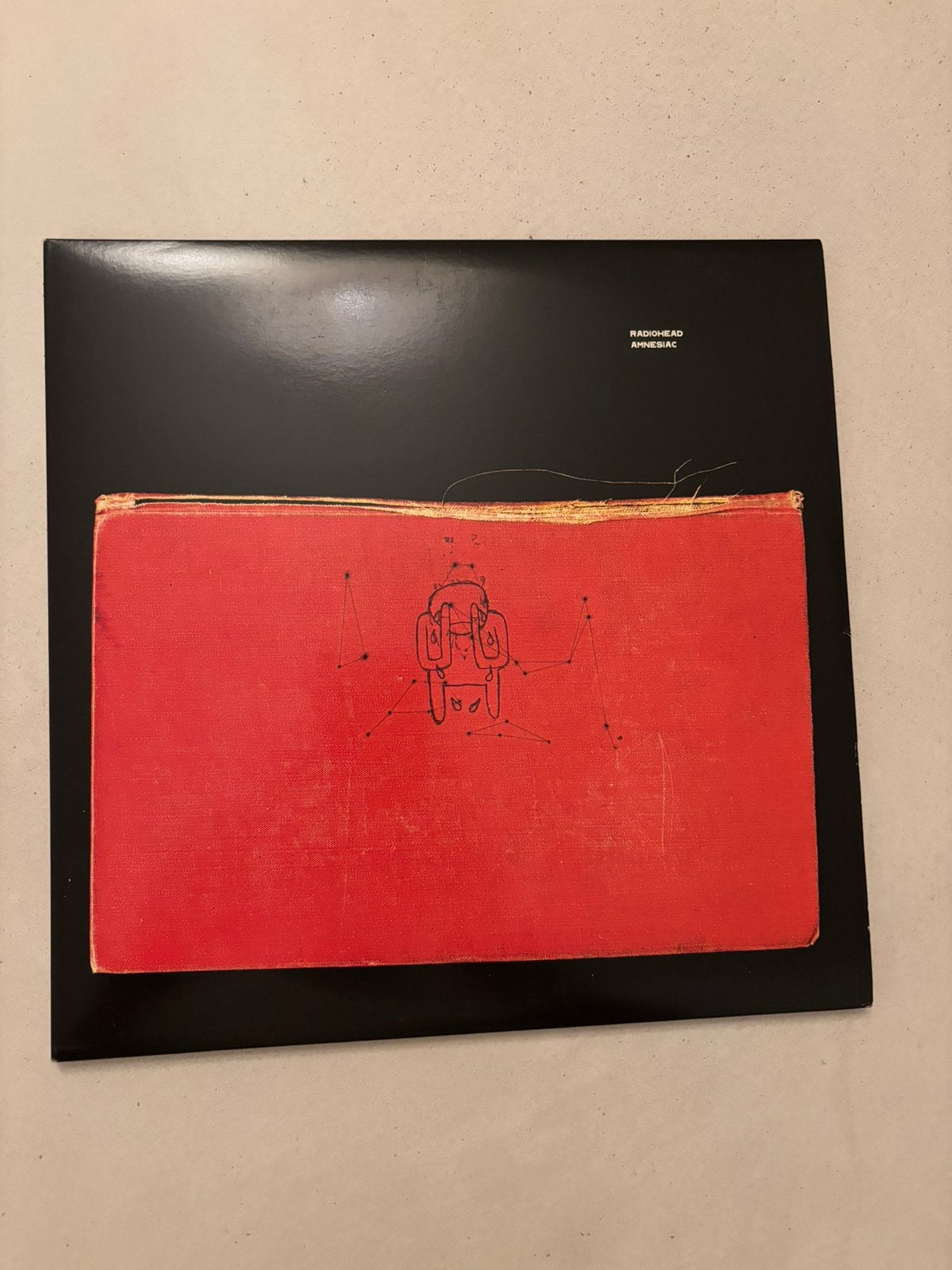 Lp radiohead - amnesiac 2001 2x 10’ vinyl near mint, Ophalen of Verzenden, LP