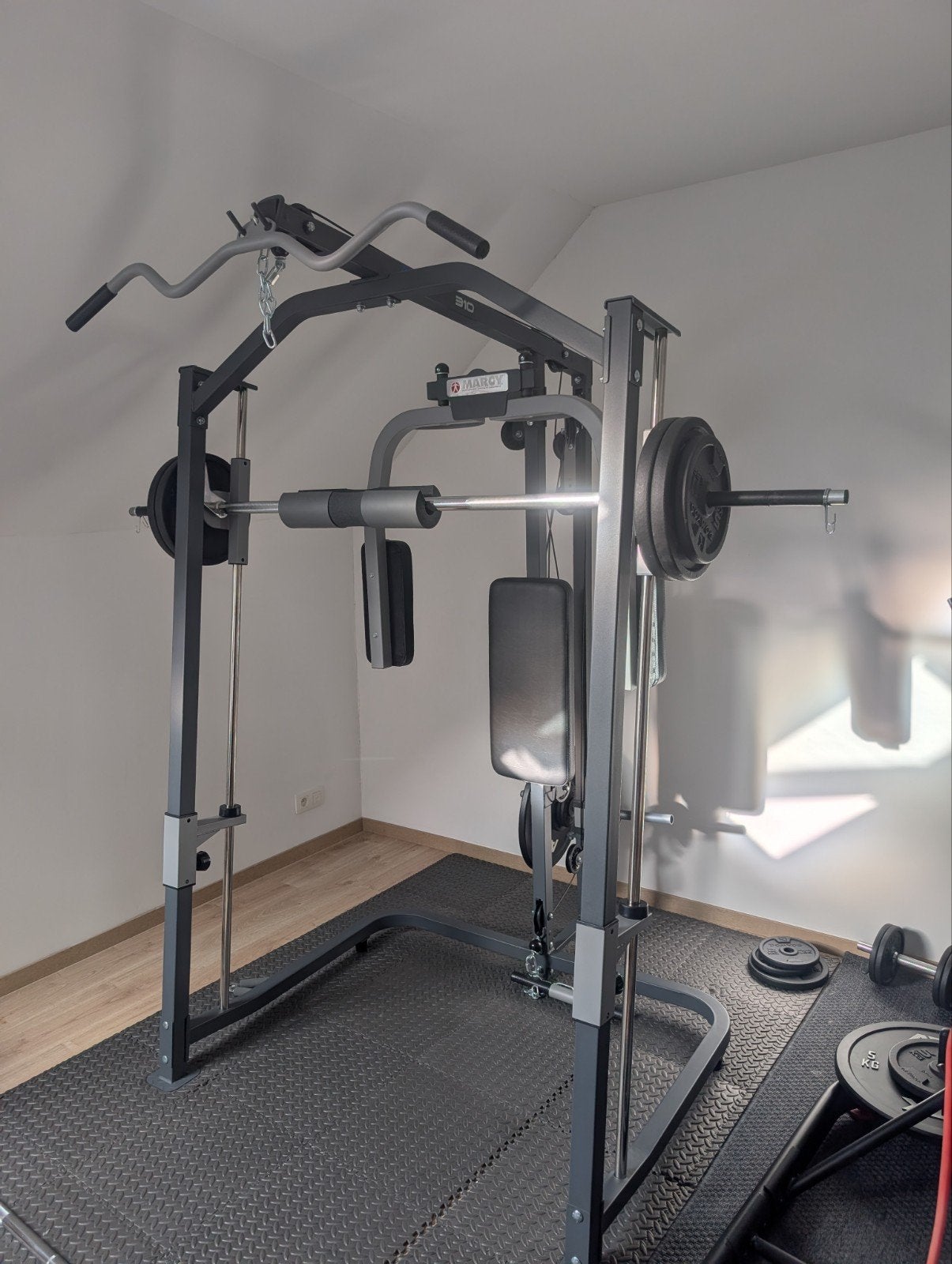 Marcy MP3100 Smith Machine + bank, Ophalen
