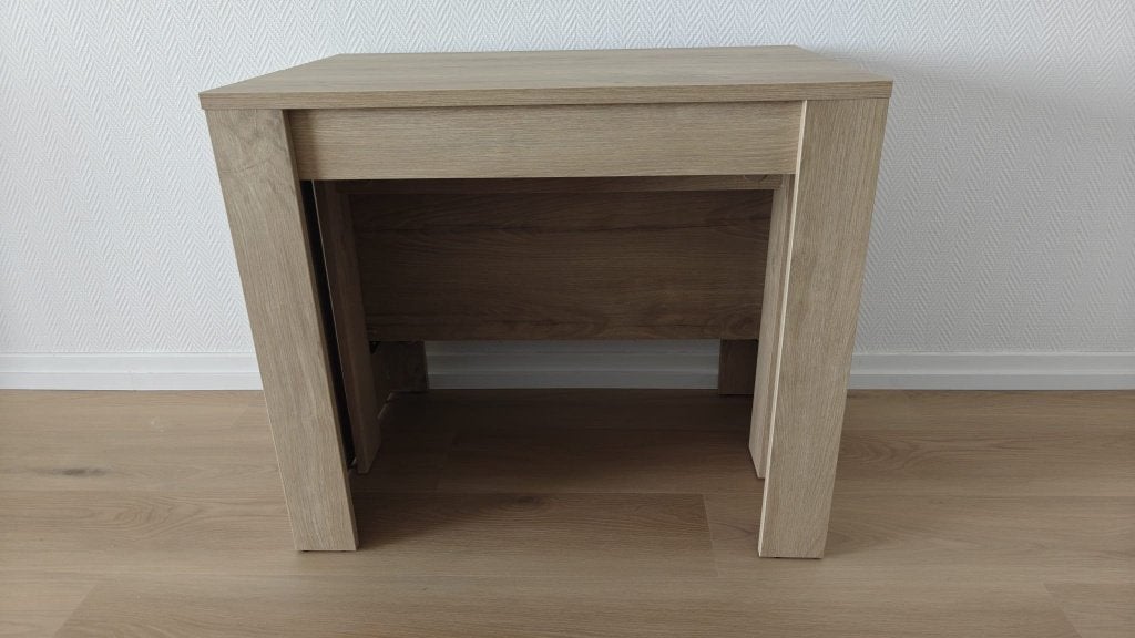console / table extensible, Maison & Meubles, Comme neuf, Enlèvement, 75 cm ou plus, Rectangulaire