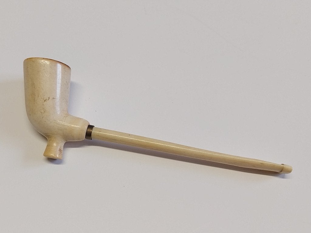 Ancienne pipe à tabac en écume de mer, Enlèvement ou Envoi, Utilisé