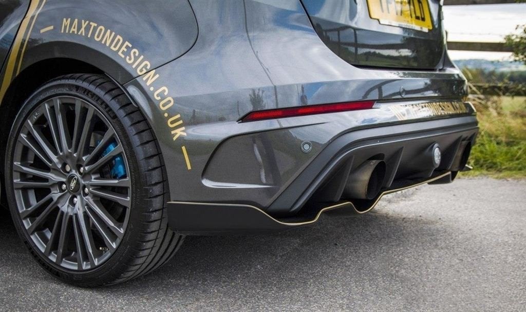 Maxton Design Ford Focus RS MK3 Aero Rear Splitter, Verzenden