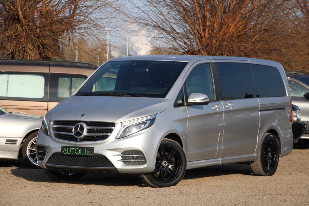 Mercedes-Benz V 250d - 6 Plaats - AMG PACK, Auto's, Mercedes-Benz, Automaat, Monovolume, Leder, Bedrijf