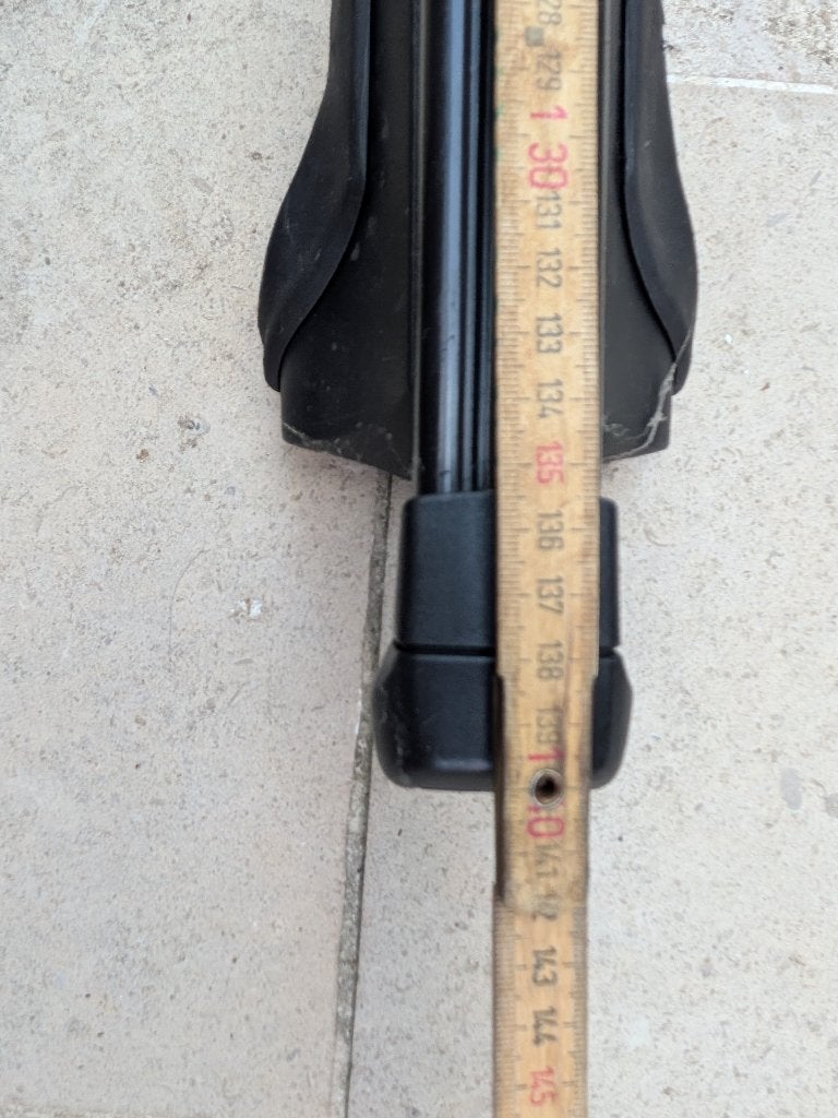 dakdrager thule voor auto break of suv met opstaande rails, Ophalen, Gebruikt