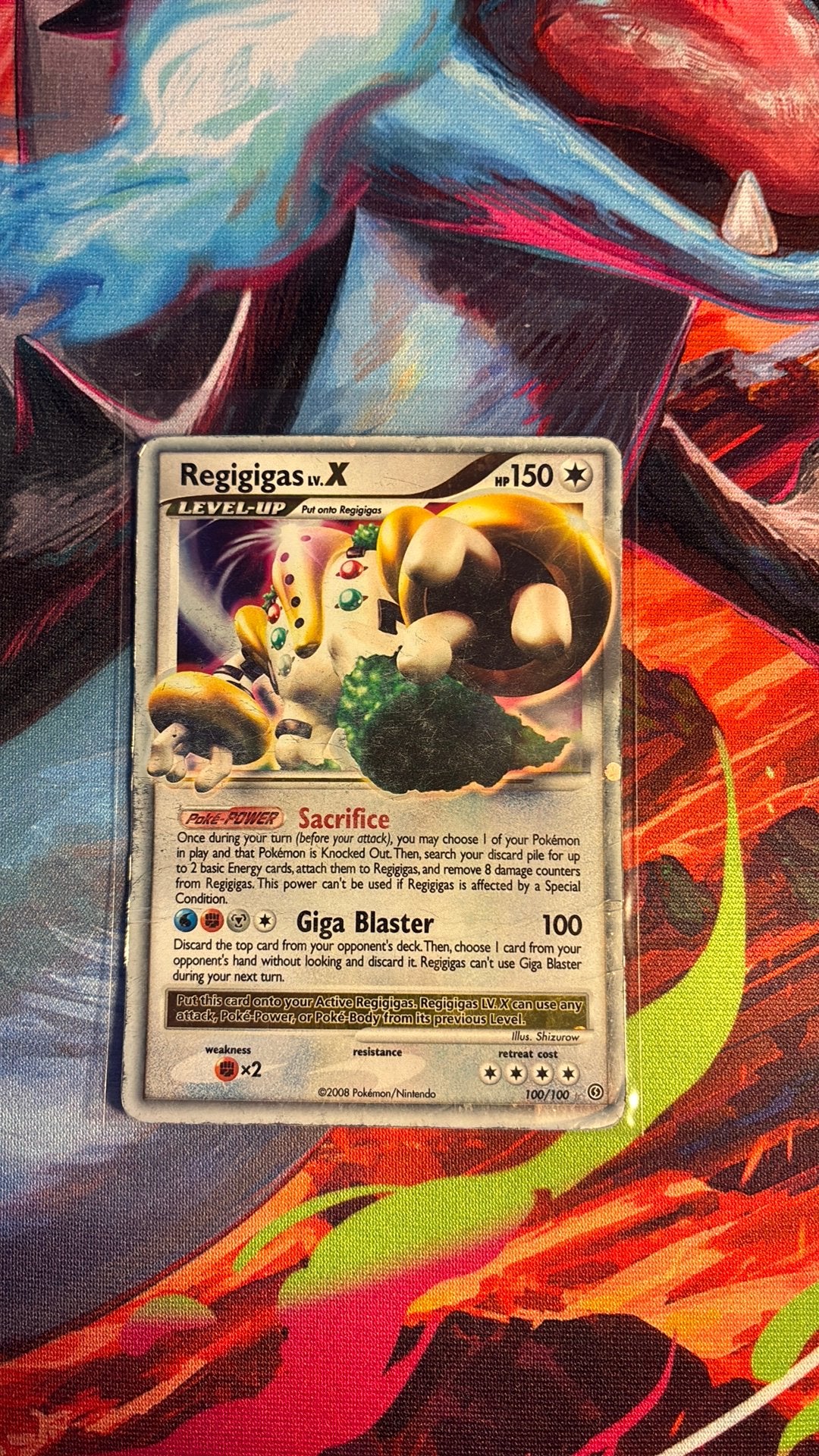 Regigigas Lv. X STF 100, Enlèvement ou Envoi, Comme neuf