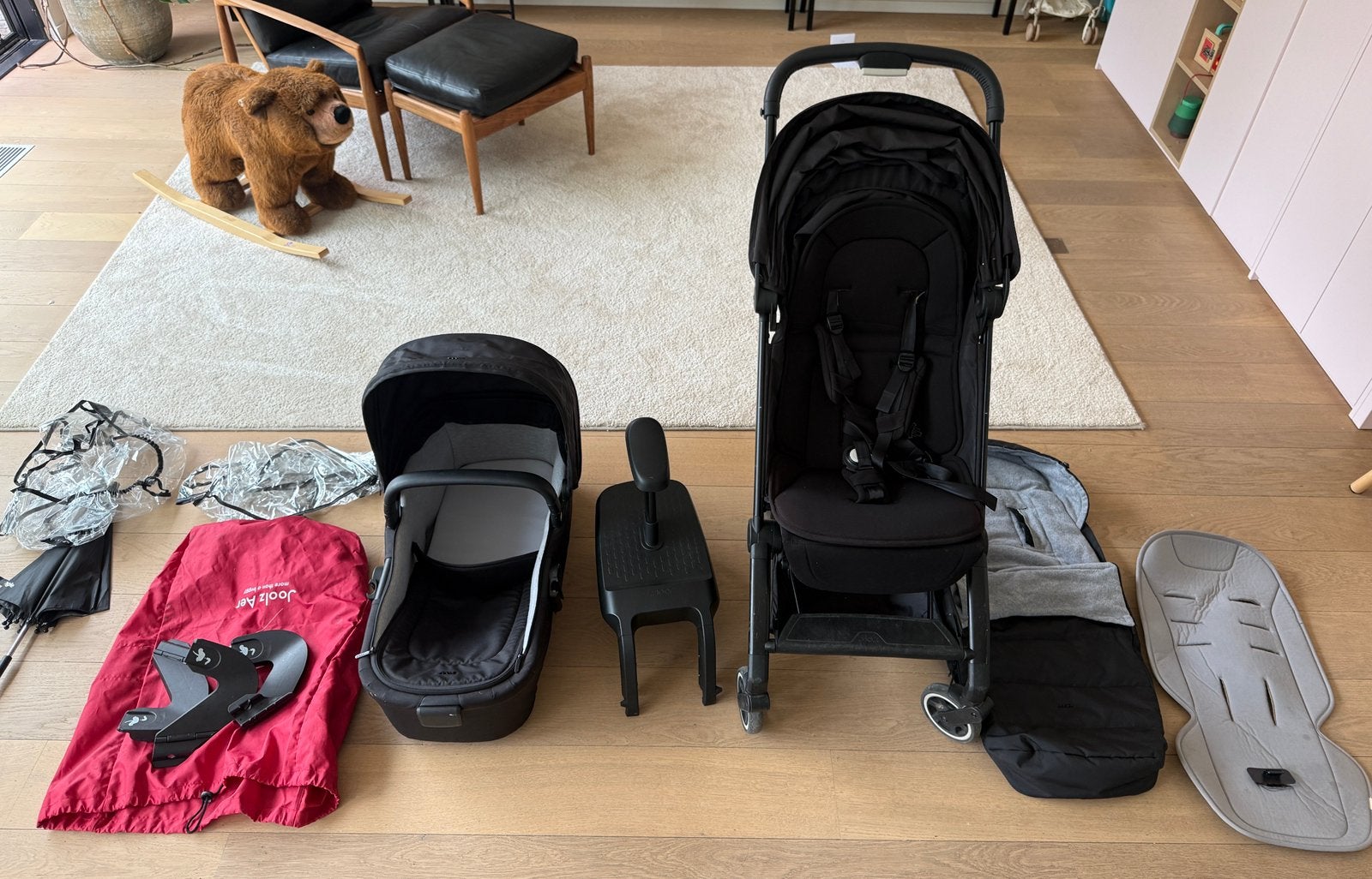 Joolz aer buggy, Ophalen, Gebruikt, Regenhoes