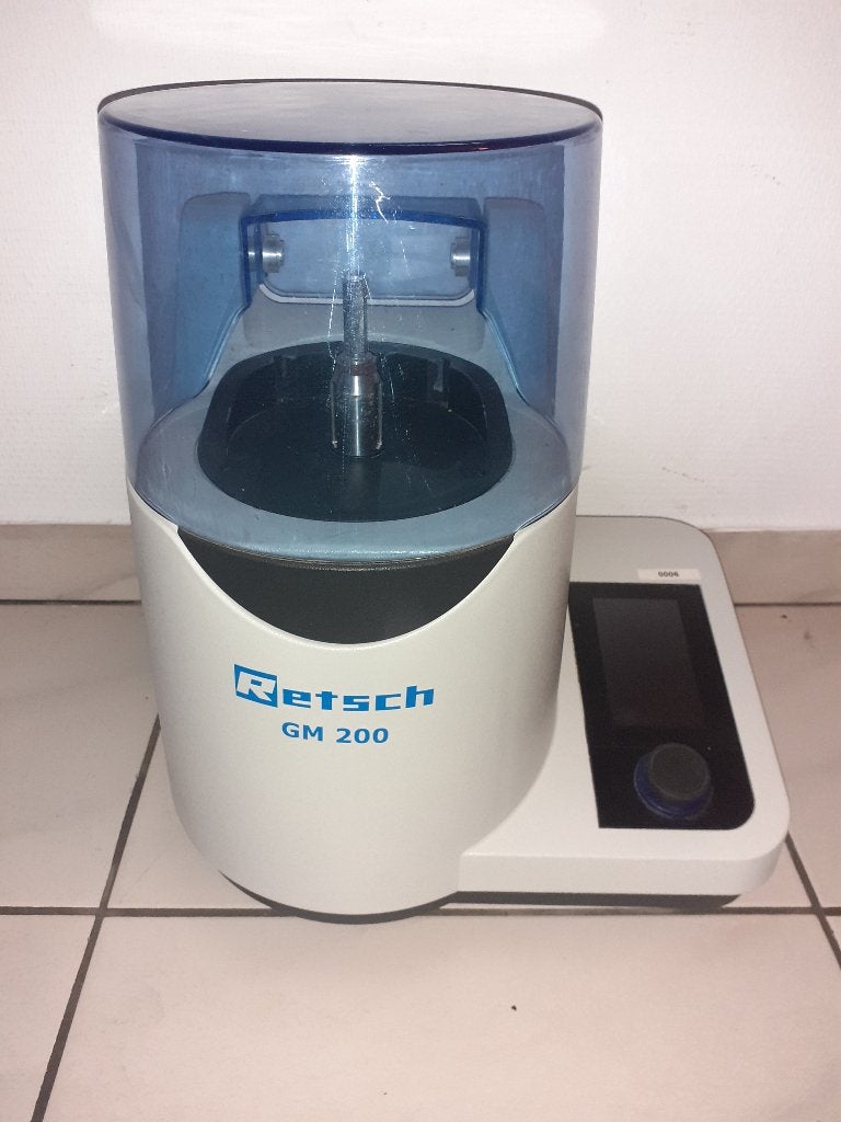 homogénéisateur de laboratoire Retsch GM 200 (2018), Enlèvement, Utilisé