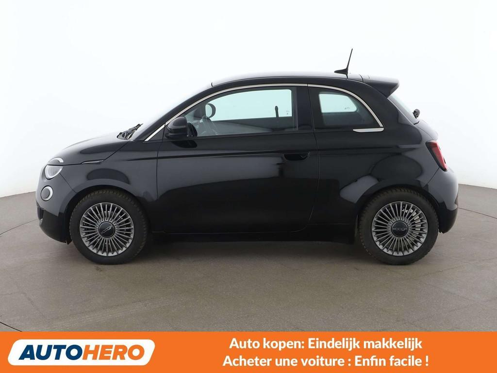 Fiat 500E electric drive 87 kW Icon (bj 2021, automaat), Auto's, Fiat, 4 zetels, Stof, https://public.car-pass.be/vhr/d75b6fff-30b9-400f-89e2-debd3010d2de