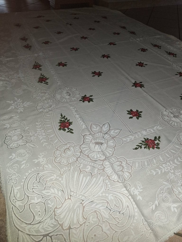 tafelkleed, Huis en Inrichting, Tafelkleden, Gebruikt, 135 cm, Ophalen of Verzenden, Katoen