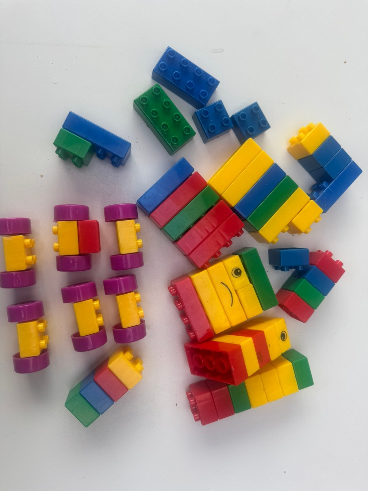 Set bouwblokken (geen duplo), Ophalen, Zo goed als nieuw