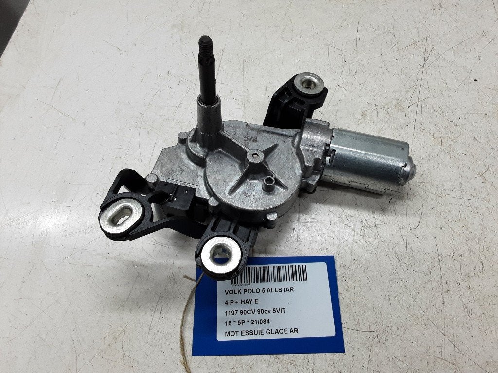 RUITENWISSERMOTOR ACHTER Volkswagen Polo V (6R), Gebruikt, Volkswagen