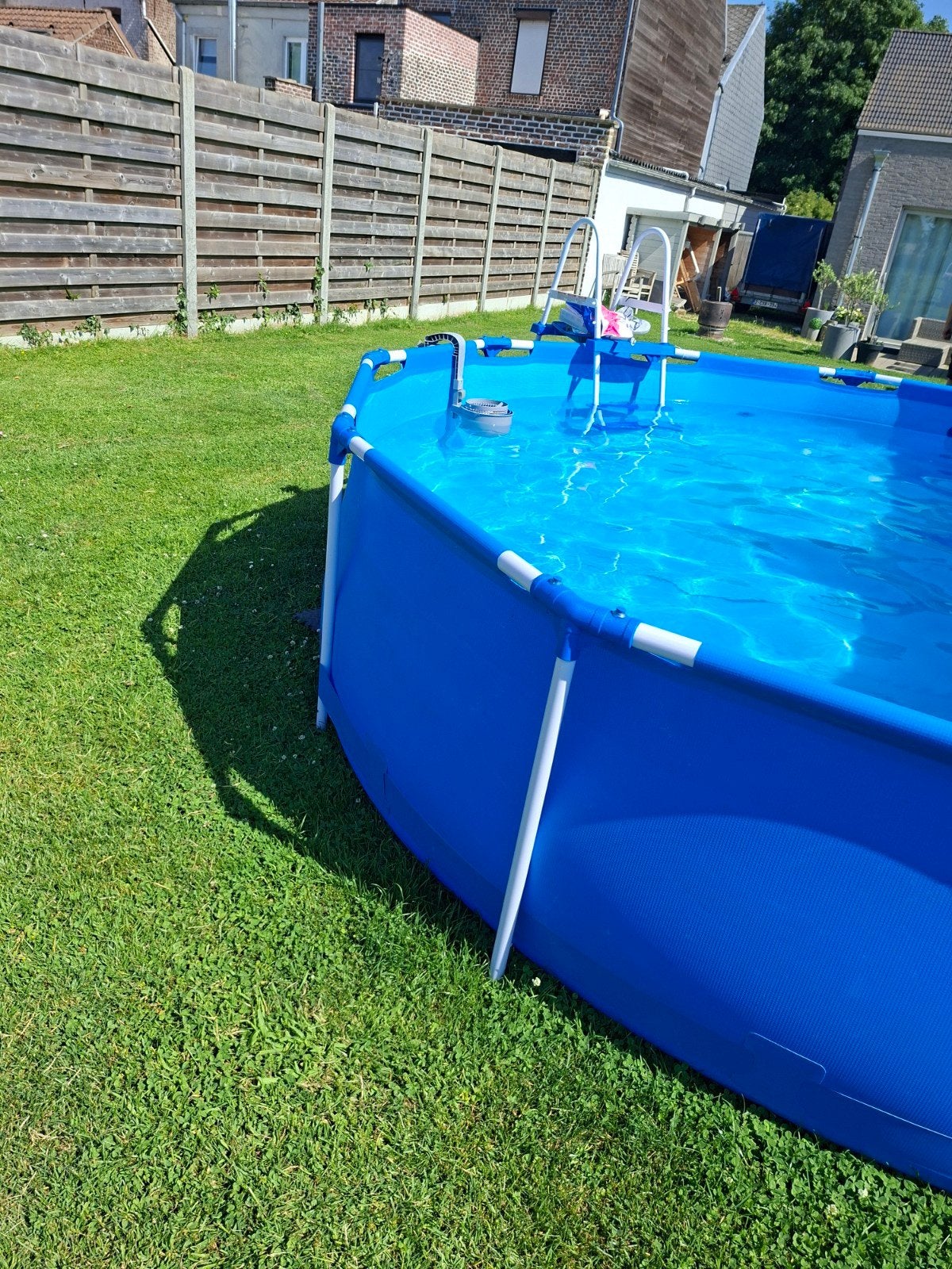 Piscine Intex avec pompe à filtre à sable et tous les access, Rond, Comme neuf, Enlèvement, 80 à 120 cm