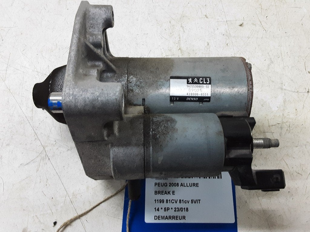 STARTMOTOR Peugeot 2008 (CU) (967153088002), Gebruikt, Peugeot