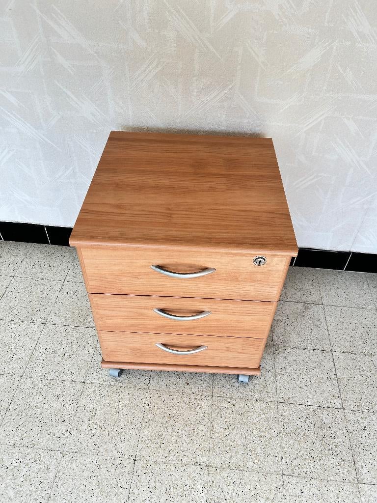 Ladenblok, Ophalen, Zo goed als nieuw, Bruin, Kunststof