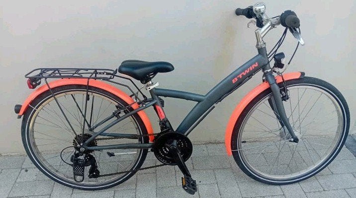 kinderfiets Btwin Poply 540 18speed 24inch NWP 250€ 🚴🏾‍♀️, Frein sur jante, Comme neuf, Enlèvement, Oxford Sparta Batavus Norta gazelle Granville Sparta cube trek