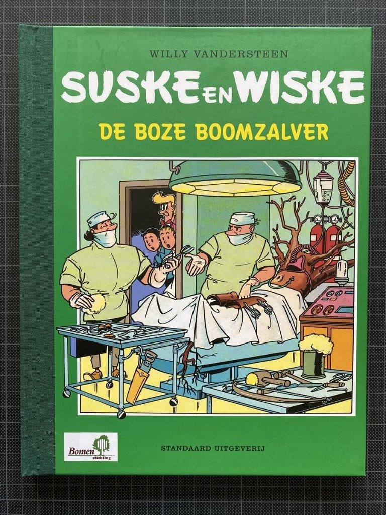 Suske en Wiske - de boze boomzalver - HC met tekening, Boeken, Eén stripboek, Nieuw, Ophalen of Verzenden, Paul Geerts