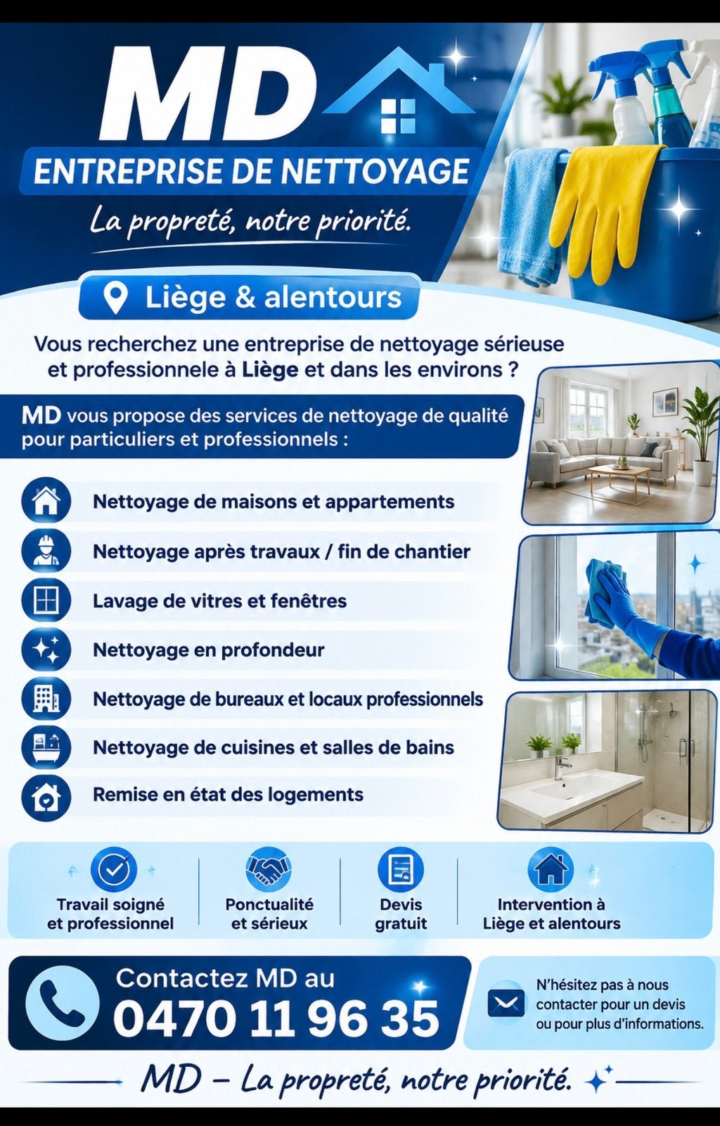 Nettoyage, Entreprise, Achat