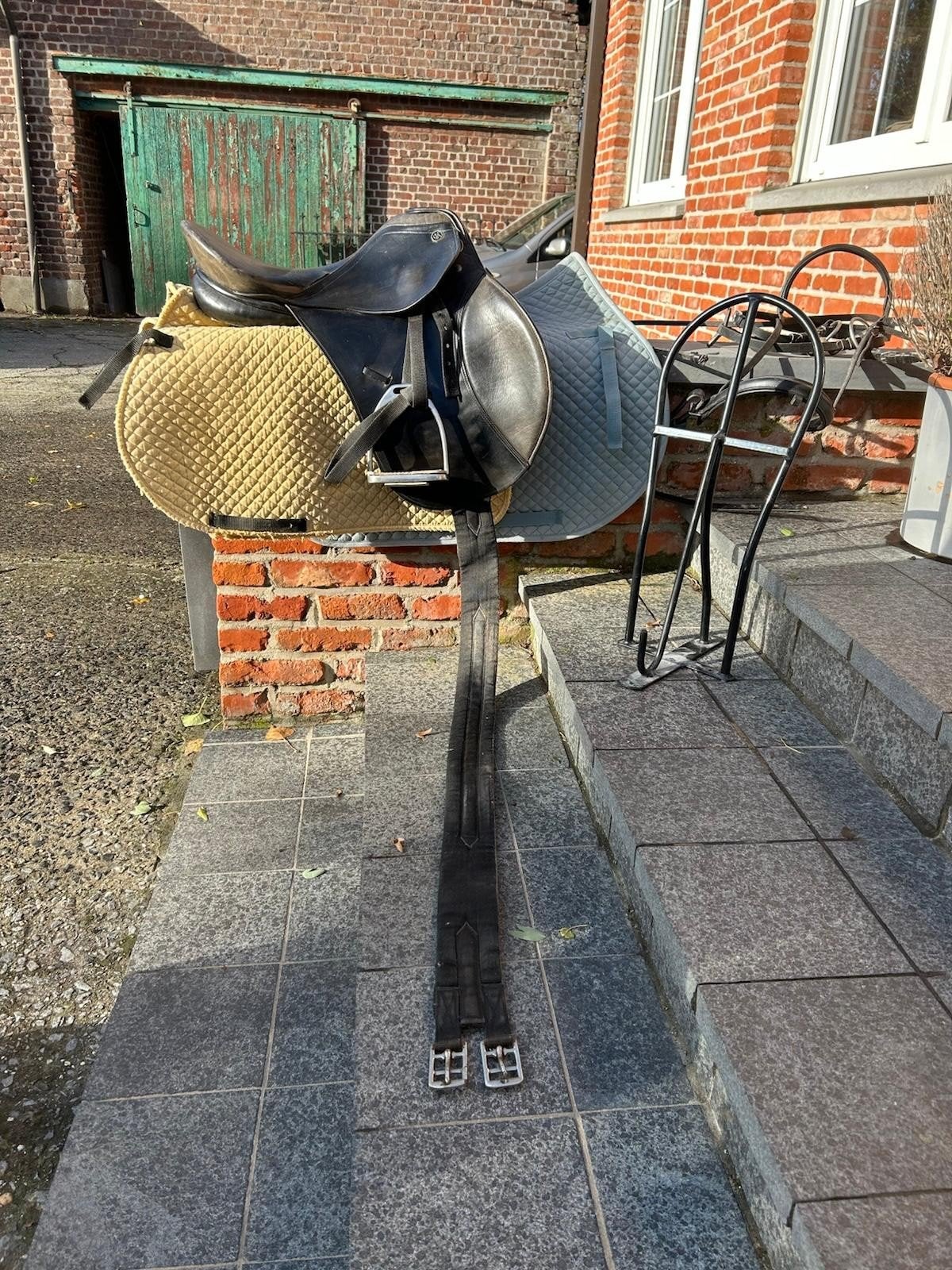Selle Kiefer Comprend des rênes, 2 housses de selle et un su, Enlèvement