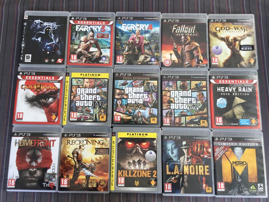 PS3 games, Enlèvement ou Envoi