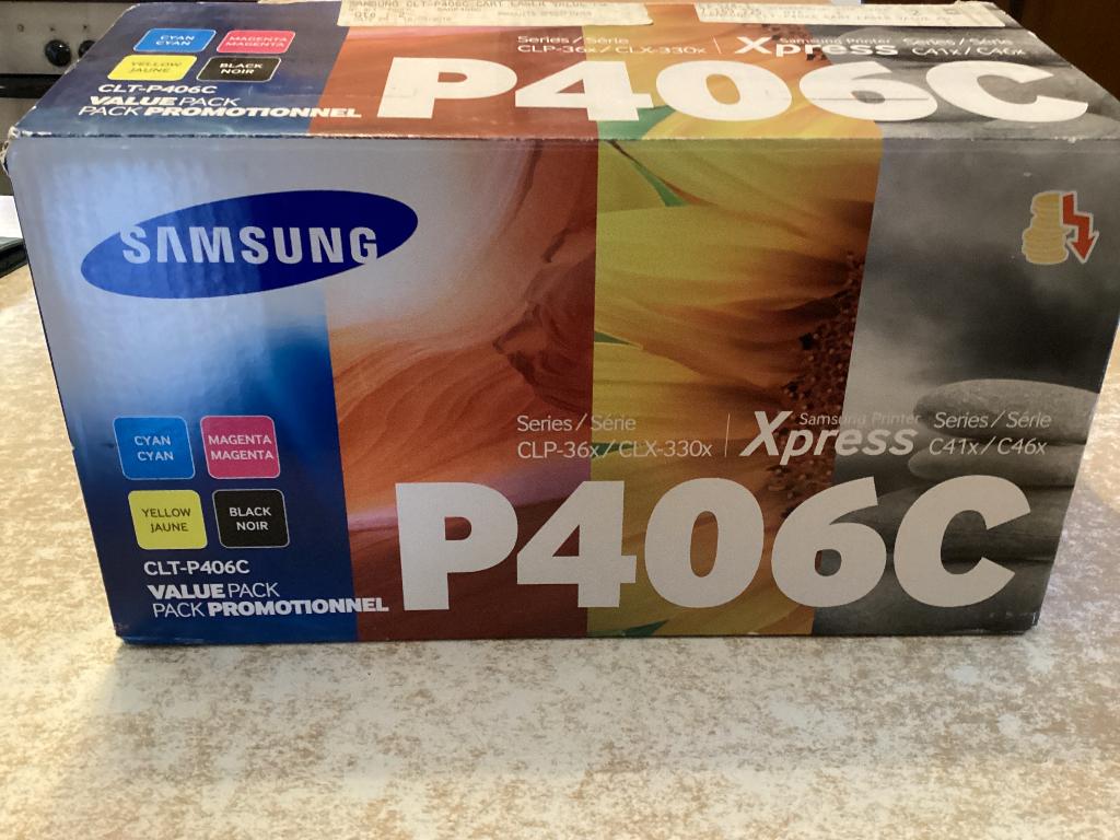 Te koop Toner P406C Samsung, Informatique & Logiciels, Fournitures d'imprimante, Neuf, Toner, Enlèvement
