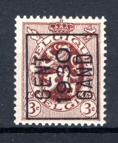 PRE224A MNH** 1930 - GENT 1930 GAND, Envoi, Non oblitéré, Neuf