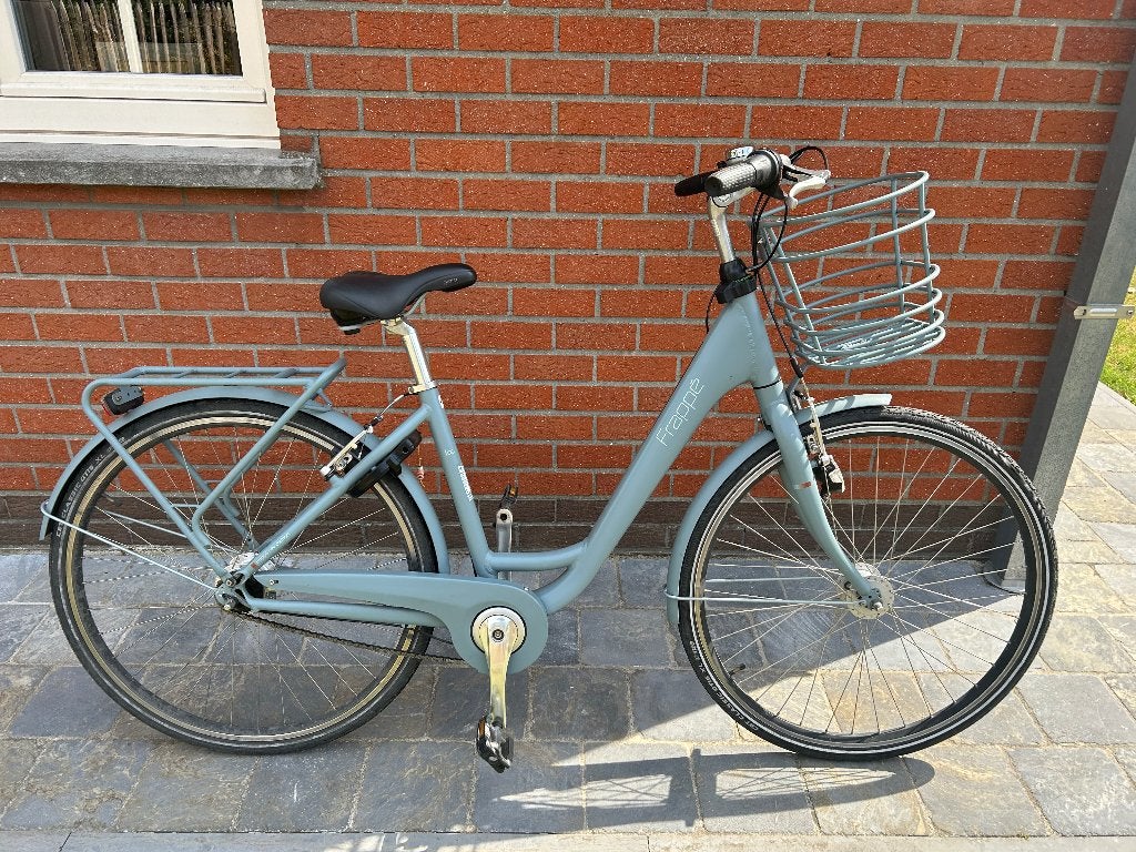 Meisjes/damesfiets, Velgrem, Versnellingen, Zo goed als nieuw, Minder dan 47 cm