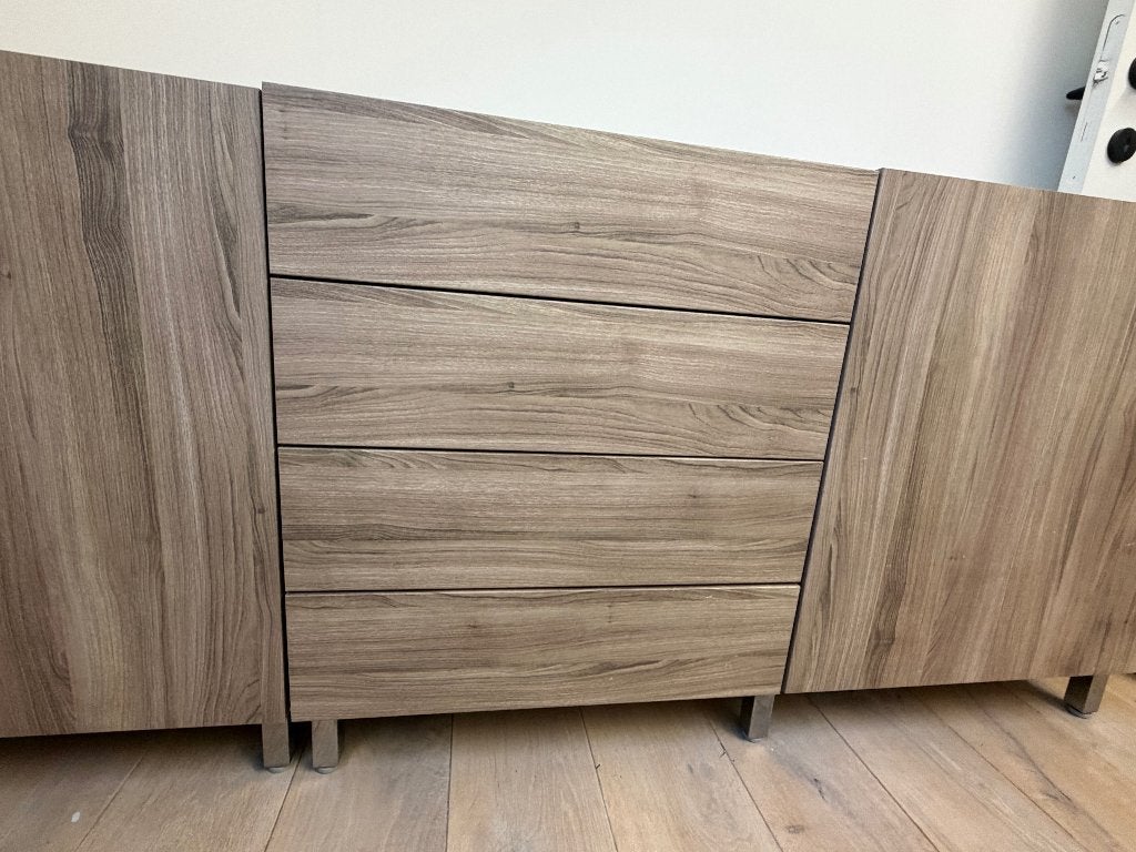 IKEA Besta Dressoir - 180 cm x 42 cm x 74 cm, Huis en Inrichting, Ophalen, Gebruikt, 150 tot 200 cm, Met lade(s)