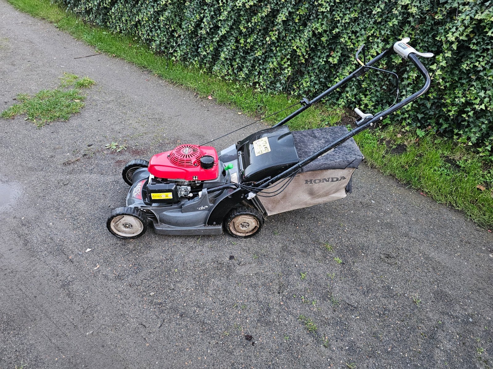honda grasmaaier HRX476 vk, Tuin en Terras, Ophalen, Cirkelmaaier, Honda., Zo goed als nieuw