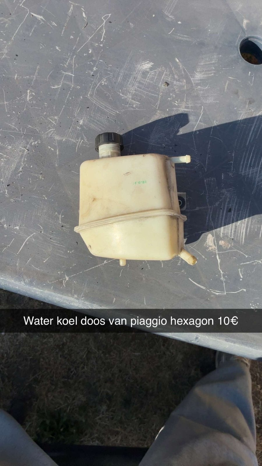 Water koelbox piaggio hexagon, Ophalen, Piaggio