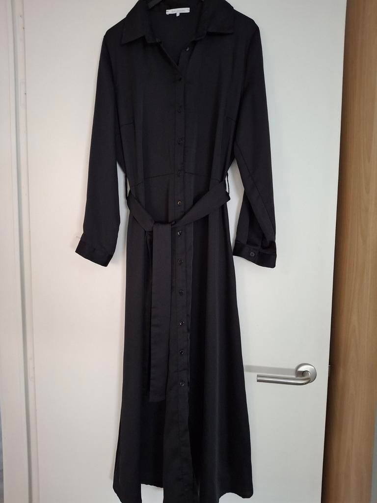 Lang  zwart kleed  due amanti, Kleding | Dames, Zwart, Zo goed als nieuw, Ophalen, Maat 38/40 (M)