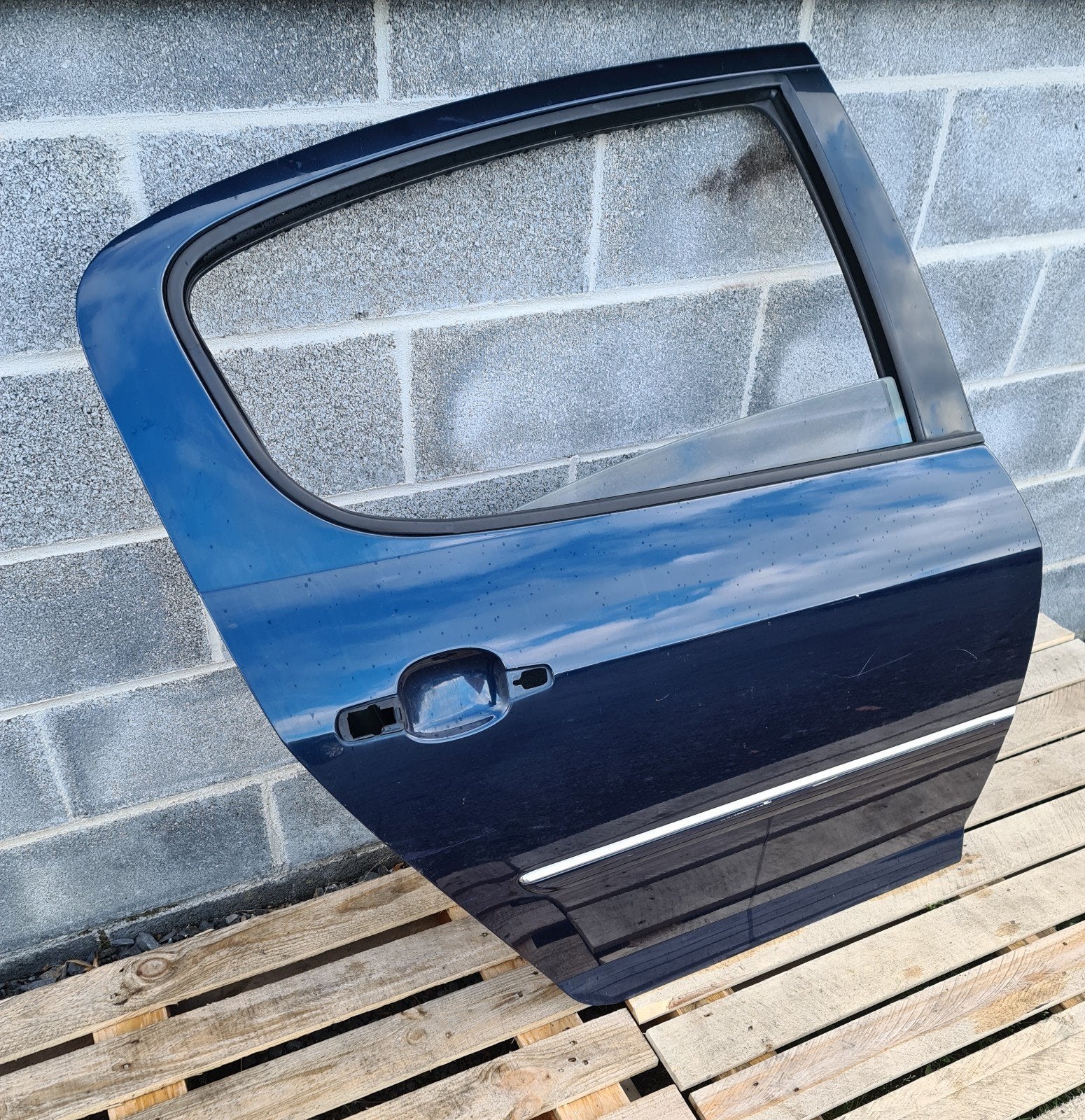 Porte Arrière Droite de Peugeot 407 KPS/5S Bleu Abysse, Autos : Pièces & Accessoires, Enlèvement ou Envoi, Utilisé, Porte, Arrière