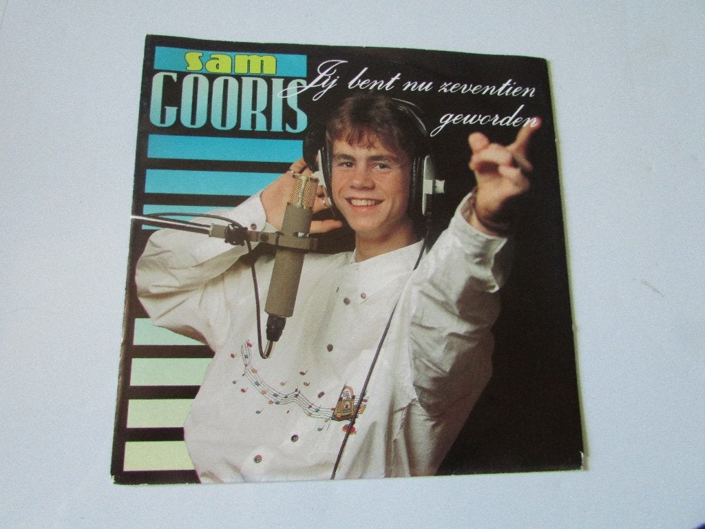 SAM GOORIS ; Jij bent nu zeventien geworden, single, Cd's en Dvd's, Originele persing, 7 inch, Ophalen of Verzenden, Zo goed als nieuw