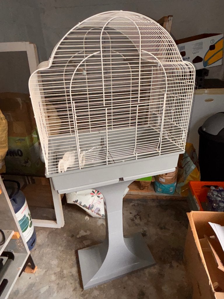 Cage canari, Enlèvement, Utilisé, Métal, Cage à oiseaux