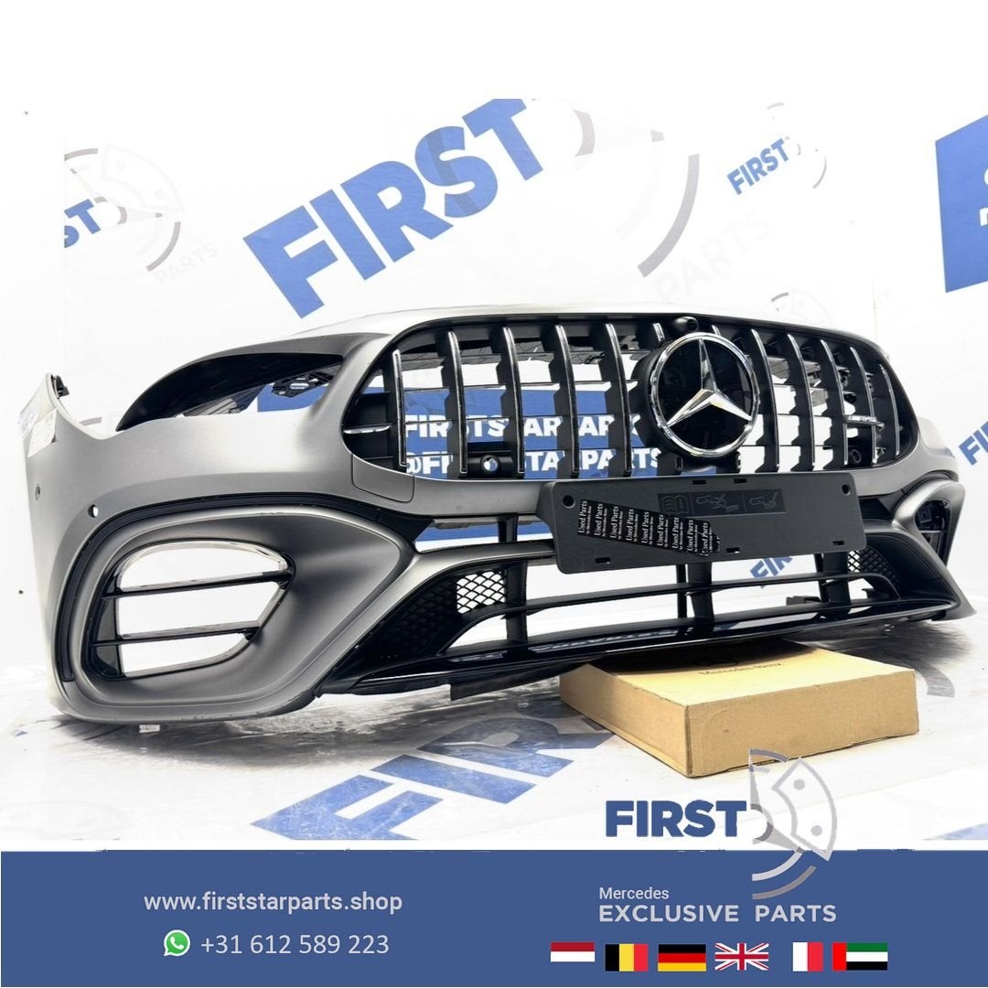 W118 CLA45 CLA45S AMG VOORBUMPER FACELIFT A1188800601 ZWART, Gebruikt, -, Voor, Ophalen of Verzenden