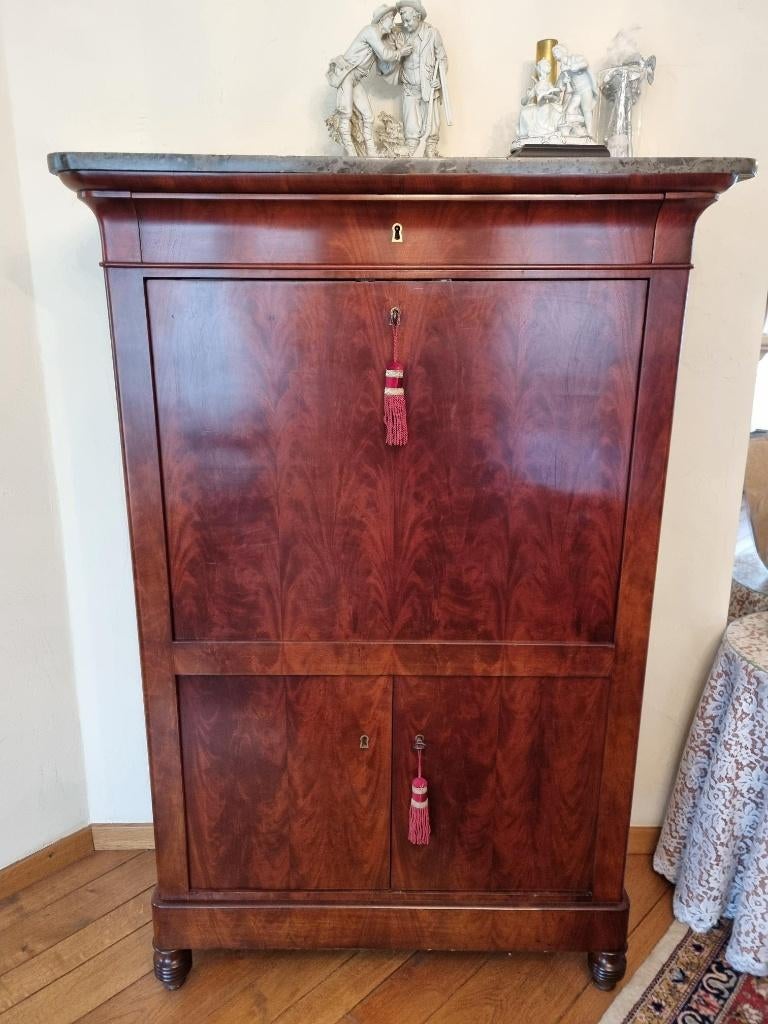 Prachtige Engelse secretaire – ca. 1940 | Regency stijl, Antiek en Kunst, Antiek | Meubels | Kasten, Ophalen
