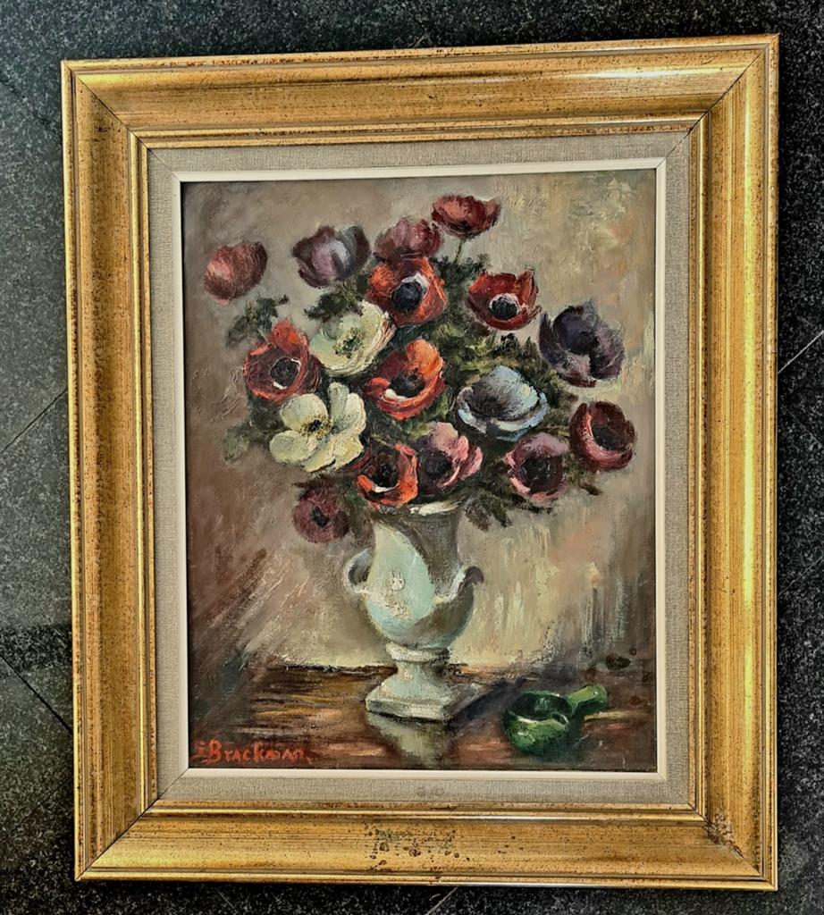 Olieverfschilderij -Braeckman, Antiek en Kunst, Ophalen