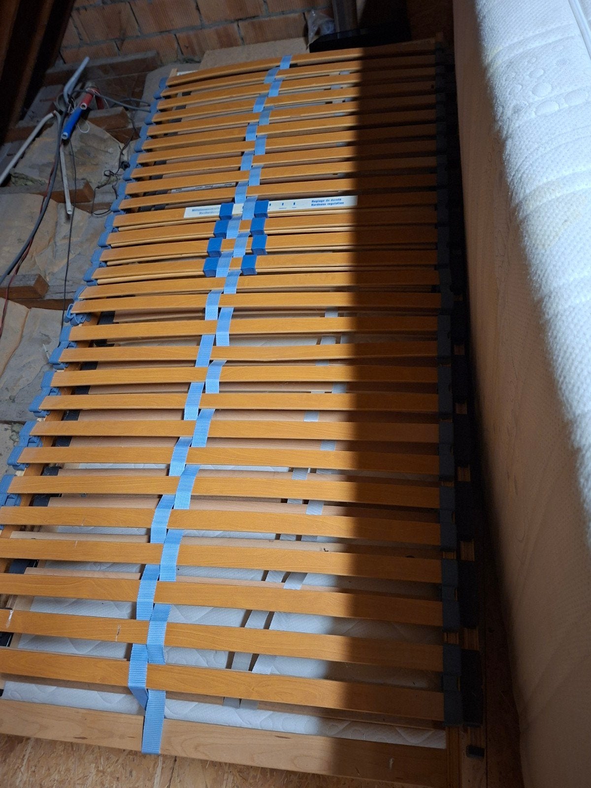 1 persoons matras en lattenbodem, Ophalen of Verzenden, Matras