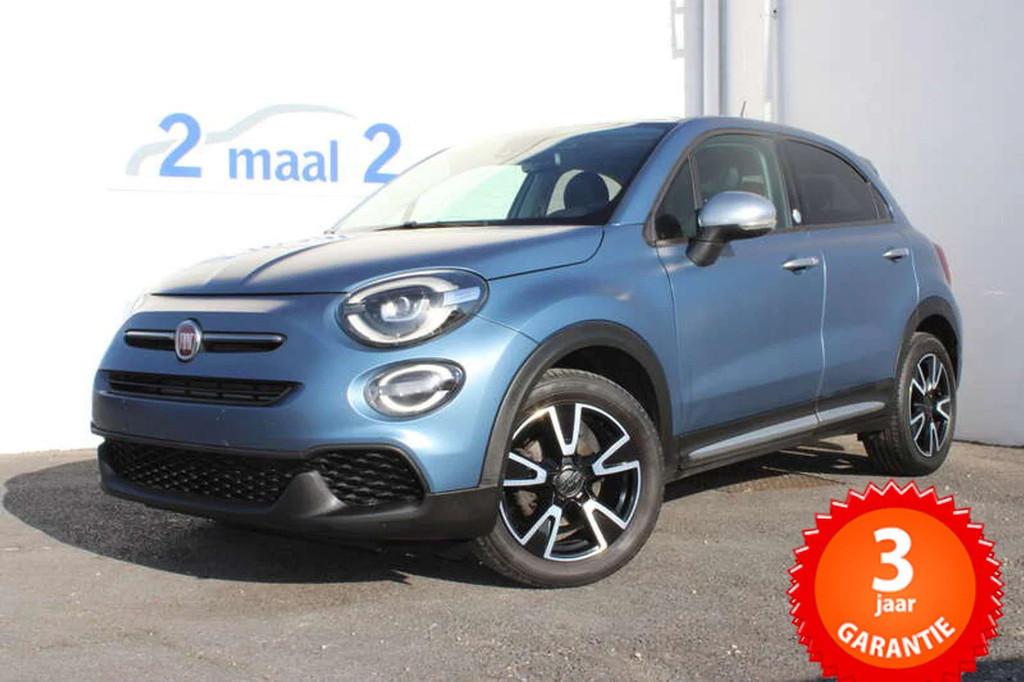 Fiat 500X 1.0 Cruise/Navi/Airco incl 3 JAAR garantie!, Auto's, Gebruikt, Blauw, 500X, 120 pk