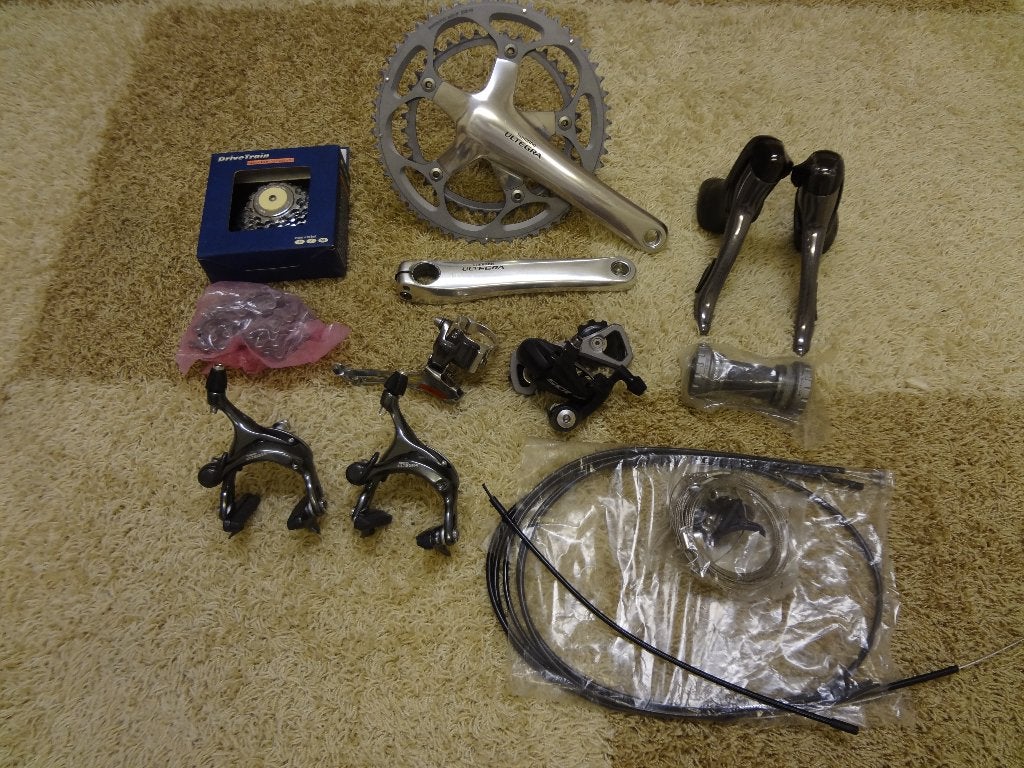 shimano 105 en ultegra 10 sp en 12 sp di2 velgrem groep set, Enlèvement ou Envoi, Neuf