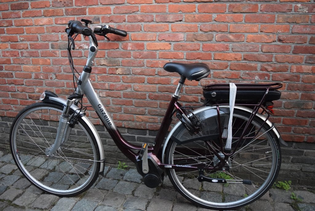 GAZELLE DAMESFIETS ELECTRISCHE IMPULSE MOTOR, Fietsen en Brommers, Ophalen, Gebruikt, 47 tot 51 cm, 50 km per accu of meer