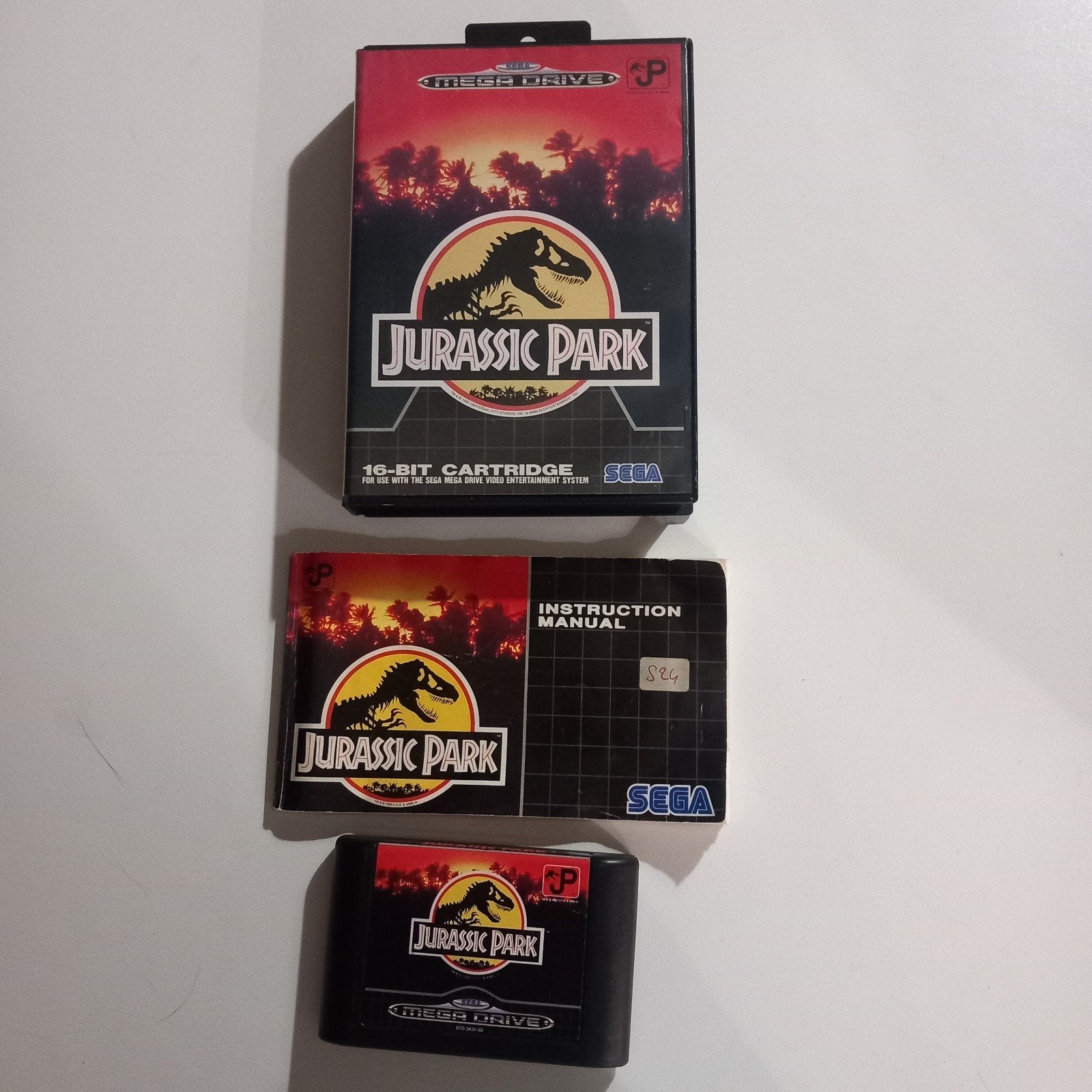 Jurassic Park Sega Mega Drive pal, Ophalen of Verzenden, Mega Drive